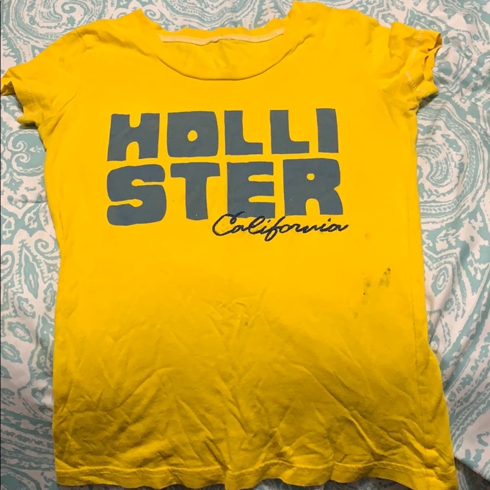 Yellow Hollister California T-Shirt